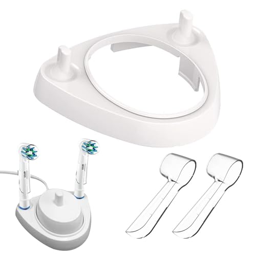 Porta Spazzolino Elettrico Porta testine: 1 Pezzi Supporto Testine Spazzolino Elettrico, Porta Testine Spazzolino Elettrico, Base Supporto Porta Testine Supporto per Spazzolino Elettrico per Orale B