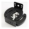 AUXBC 2PCS Microphone Clip Holder, 43mm ID Black Mic Stand Wall Mount Clamp, Wireless Microphone Hanger Hook Bracket with Screws for Home Studio Stage #4