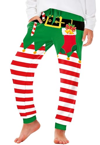 Image of Deerose 4th of July Pants American Flag Drawstring Sweatpants with Pockets 5-14 Years