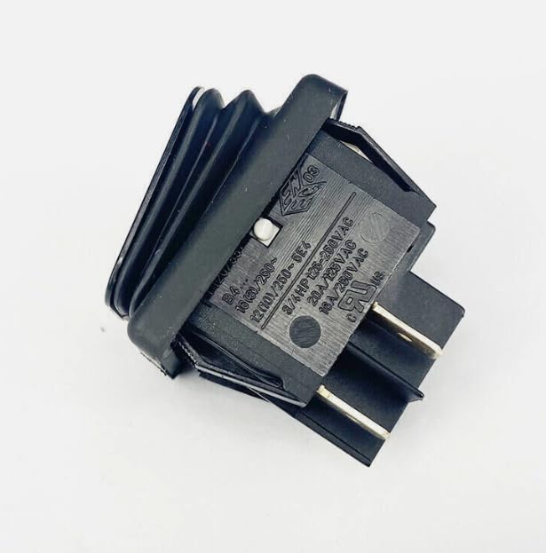 T120/55 B4... ON-Off Switch 4 Pin IP55 Waterproof and Dustproof Black