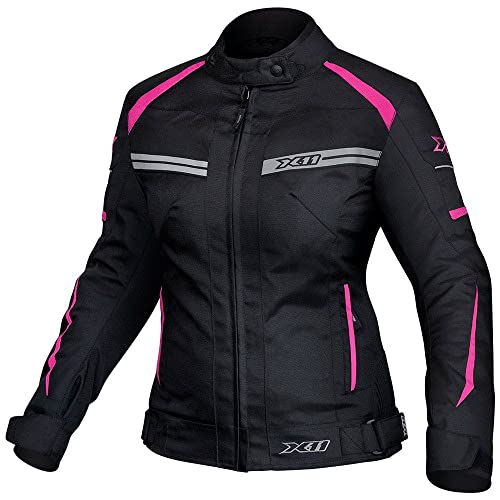 Jaqueta Moto One2 X11 Feminina Impermeável Rosa Tamanho M