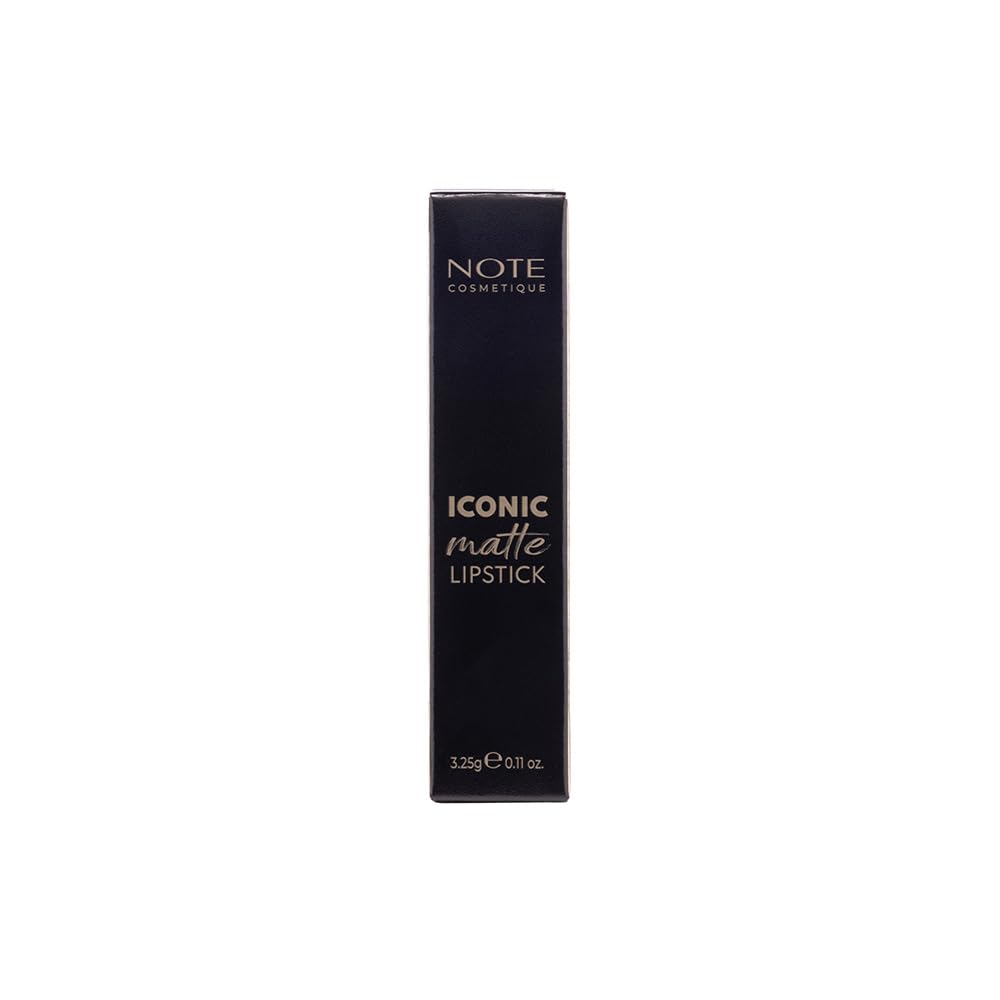 Note Cosmetics Iconic Matte Lipstick 106 Independent Kalıcı Mat Ruj, Nude (3 paketi)