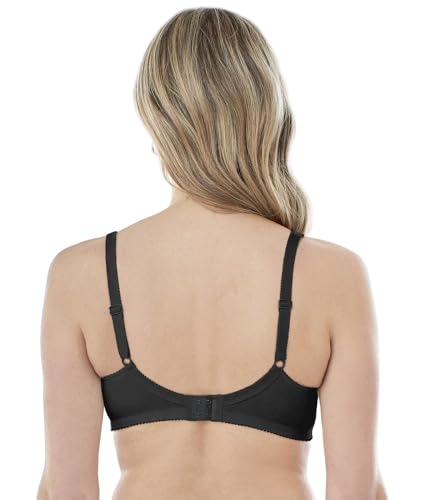Image of Bestform Women's Comfortable Wireless Cotton Bra with Unlined Seamed Cups 5006825
