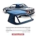 A-Premium Blue Convertible Soft Top Compatible with Mercedes-Benz R129 Series 300SL, 500SL 1990-1993, 600SL 1993, SL320 1994-1997, SL500, SL600 1996-2002, Convertible, with Plastic Window