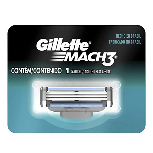 Gillette Carga Para Aparelho De Barbear Mach3 1 Unidade