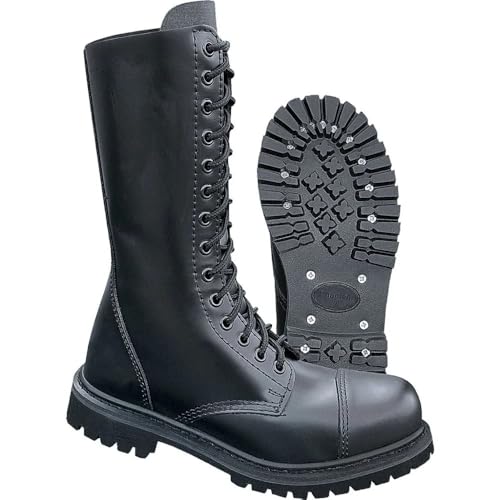 Brandit Phantom 14 Eyelet Boots, Farbe: black, Größe: 12 Brandit Phantom 14 Eyelet Boots, Farbe: black, Größe: 12