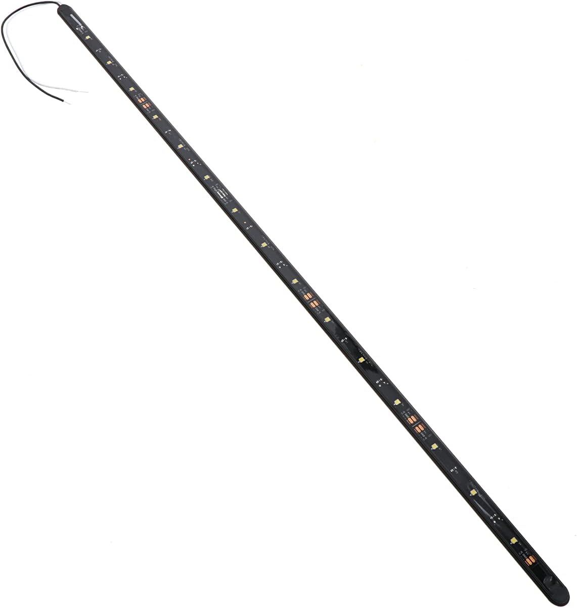 tecniq 15 LED 25" Aluminum Extrusion Lamp White Black Housing - E45-W050-1