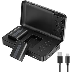 Bateria Para Sony A6500 JYJZPB NP-FW50 Batería y Cargador Batería Repuesto Doble Canal Compatible con Sony Alpha A6000 A6400 A6500 A6300 A6100 ZV-E10 A7 A7II A7RII A7SII A7S A7S2 A7R A7R2 A5100, Cámara Baterías y Cargador