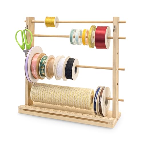 SGIBYN Ribbon Display Holder Spacing Adjustable,Craft...