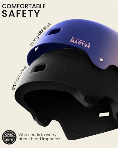 Image of OutdoorMaster Skateboard Bike Helmet for Adult,Youth and Kids