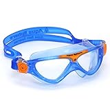 Aqua Sphere Vista Junior Schwimmen Maske/Brille Blau & Orange - Klare Linse