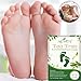 Foot Peel Mask 3 Pack， Exfoliator Peel Off Calluses Dead Skin Callus Remover，Soft Smooth Touch Feet-Men Women (Tea Tree)