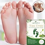 Foot Peel Mask 3 Pack， Exfoliator Peel Off Calluses Dead Skin Callus Remover，Soft Smooth Touch Feet-Men Women (Tea Tree) - Image 2