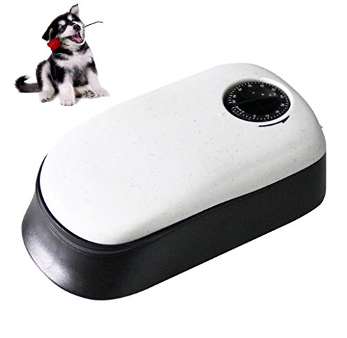 自動給餌器 犬 猫 うさぎ ペット用 給餌器 タイマーブラック 自動餌やり機 3?5労働日以内配達