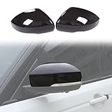 Carbon Fiber Style For Land Rover Range Rover Sport 2014-2018 ABS Plastic Car Rearview Mirror Cover For Land Rover Discovery 4 2010-2016 Side Wing Mirror Cap Parts
