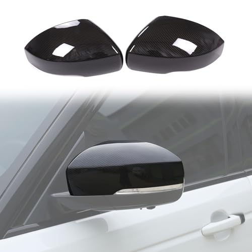 Carbon Fiber Style For Land Rover Range Rover Sport 2014-2018 ABS Plastic Car Rearview Mirror Cover For Land Rover Discovery 4 2010-2016 Side Wing Mirror Cap Parts
