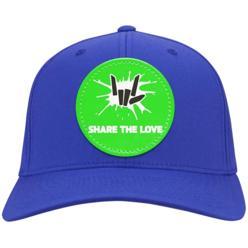 Share The Love Hat (Twill Cap) for Boys and Men (US, Alpha, One Size, Royal 1)