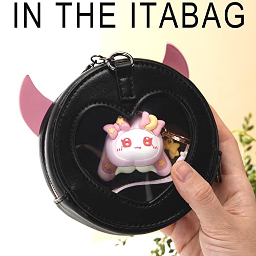 You Wizv Cute Kawaii Accessories Anime Keychain Adorable Keychain Peach Star-Moon-Rabbit Keyring Key Purse Handbag Car Charms #TOP4