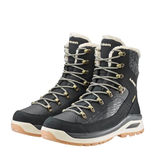 LOWA Stiefel hoch RENEGADE EVO ICE GTX Ws schwarz/champagner, 40
