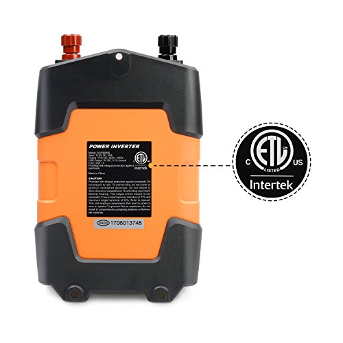 Ampeak 400W Power Inverter DC 12V to 110V AC Car Inverter with 3.1A Dual USB Converter