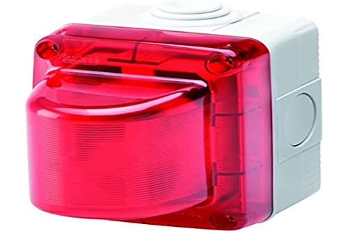 Gewiss combi system 55 - Piloto señaliz.system 55 rojo 230v e14
