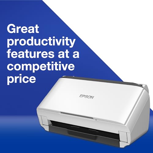 Epson WorkForce DS 410 Scanner de documents Capteur d'images de contact CIS Recto verso A4 600 dpi x 600 dpi jusqu'à 26 ppm mono / jusqu'à 26 ppm couleur Chargeur automatique... - vue 4
