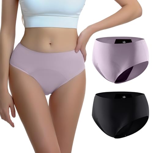 Carer Braguitas Menstruales Mujer 70ml – Alta Absorción para Días de Flujo Abundante Ropa Interior Cómoda y Elegante para la Menstruación e Incontinencia Ligera Talla S