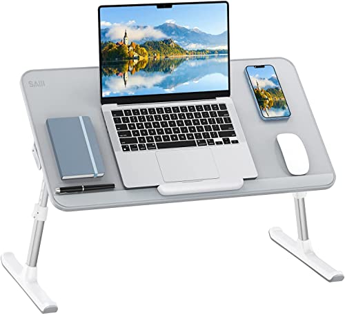 Mesa portátil ajustable para laptop gris miniatura 1