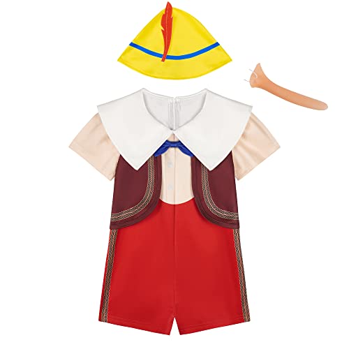 Puppet Costume Boys Girls Puppet Costume For Kids Fairytale Outfit Halloween Costumes #TOP1