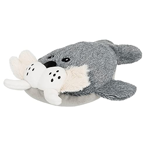 TRIXIE Be Nordic Plüschtiere für Hunde Walross Til – maritimes Kuscheltier für Hunde zum Spielen und Kuscheln – robust & langlebig - 36044