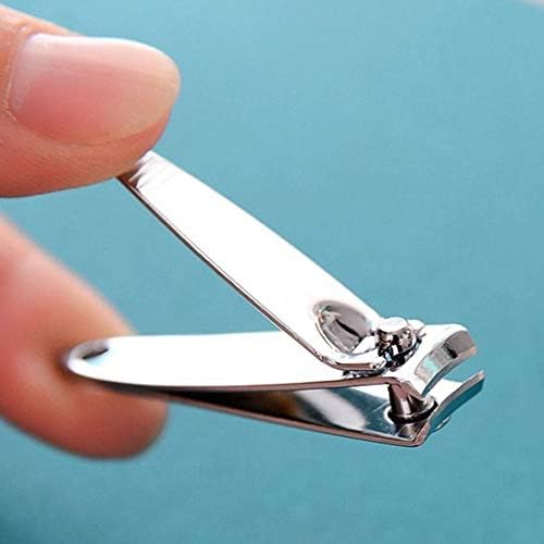 Manicure Set 4Pcs/Set Multifunctional Nail Cutter Set Stainless Steel Nail Correction Nipper Cutters Dead Skin Dirt Pedicure Scissor Set Nail Clippers Pedicure Kit (Color : Yellow)