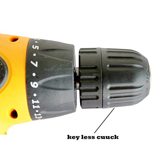 Image of MLD Screw Driver Cum Drill Machine 10mm Electric with Reverse Forward and Torque Adjustment Facility - (Colours as per Availability), Multi