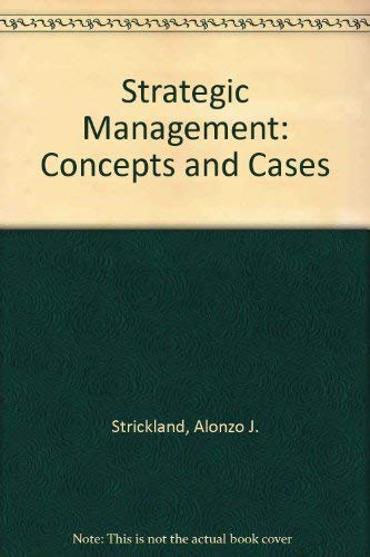 Strategic Management: Concepts And Cases 0071155775 Book Cover