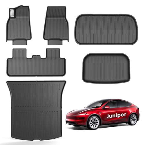 SUMK 2025 Upgrade Floor Mats for Tesla Model Y Juniper Accessories,...