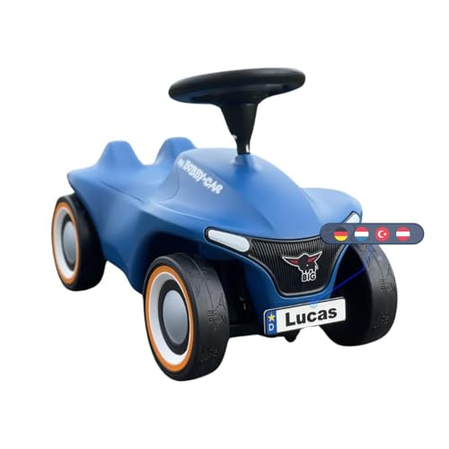 3D-Druck Camper Bobby Car Next Kennzeichen