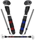 YOGES Handle Attachments Compatible with Meta Quest 3 / Oculus Quest 2 / Quest Pro/Rift S Controller Accessories, Dual Handles Extension Grips for Beat Saber Gorilla Tag Long Arms VR Games