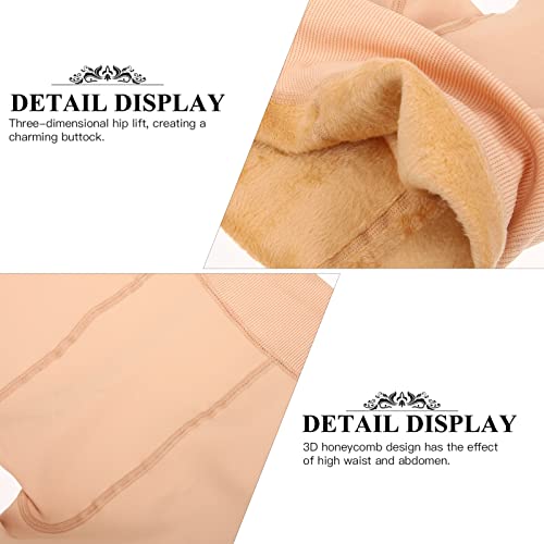 Leggings de polar para mujer VILLCASE di adiós al frío con mallas térmicas 2