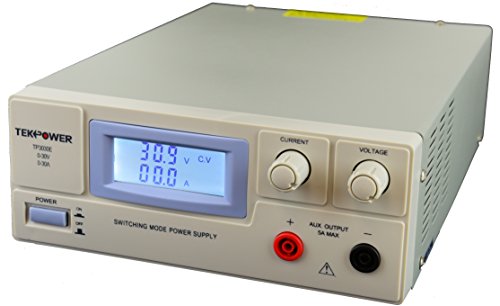 Tekpower Tp3030E Dc Adjustable Switching Power Supply 30V 30A, Digital Display With Back Light #TOP3