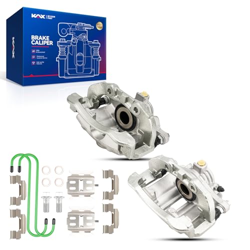 Image of KAX Disc Brake Caliper Assembly Fit for Chevrolet S10 1998-2004, Chevrolet Blazer 1998-2005, GMC Sonoma 1998-2004, GMC Jimmy 1998-2001, Bravada 1998-2001, Isuzu Hombre 1998-2000, Rear Side