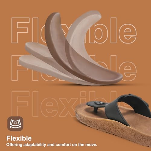 Image of DOCTOR HEALTH SUPER SOFT Men's Buckle Thong Sandals | Comfortable Cushioned Footbed Casual Slippers | Anti-Slip Lightweight Everyday Wear Open Toe Sandals for Indoor Outdoor Use