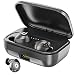 PASONOMI Bluetooth Earbuds Wireless Headphones Bluetooth Headset Wireless Earphones IPX7 Waterproof Bluetooth 5.0 Stereo Hi-Fi Sound with 2200mA Charging Case [2019 Version] (Black)