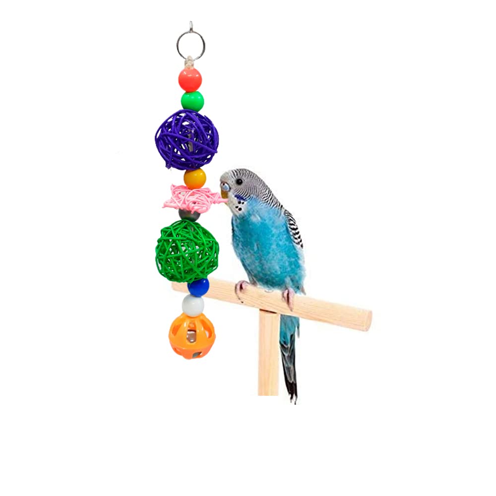 Jainsons Pet Products® Bird Toy Parrot Chewing Toys-Hanging Bell Bird