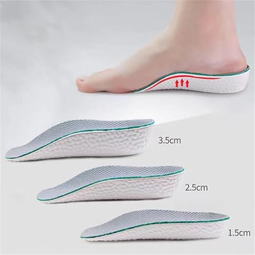 Plantillas ortopédicas elevadoras para hombre 3 pulgadas miniatura 2