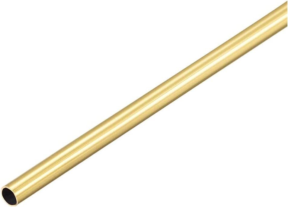 Bronz yuvarlak boru, 300 mm uzunluğunda, 0,2 mm duvar kalınlığı Bronz yuvarlak boru, 300 mm uzunluğunda, 0,2 mm duvar kalınlığı