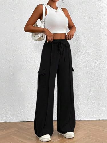 Image of KOTTY Women's Stretch Fit Mid Rise Comfortable Stylish and Fashion Stretchable and Versatile Trackpants