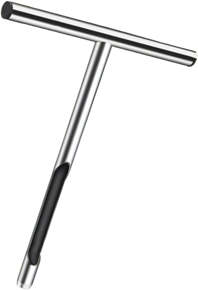 Stainless Steel t Handle Soil Sample Probe for Garden and Lawn Care Stainless Steel Soil Sampler Tool