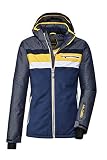 Killtec Herren Tirano MN Ski Jckt A Funktionsjacke Mit Abzippbarer Kapuze Und Schneefang, dunkel Ozean, 6XL
