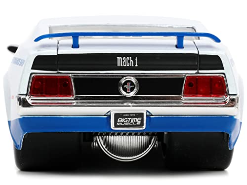 Jada Toys Big Time Muscle 1:24 1973 Ford Mustang Mach 1 miniatura 7
