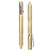 EKLOEN Portable Solid Brass Pen EDC Pocket Pen Signature Pen Ballpoint Pen