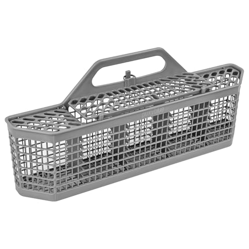 WD28X10128 Dishwasher Silverware Basket for G-E, Gray
